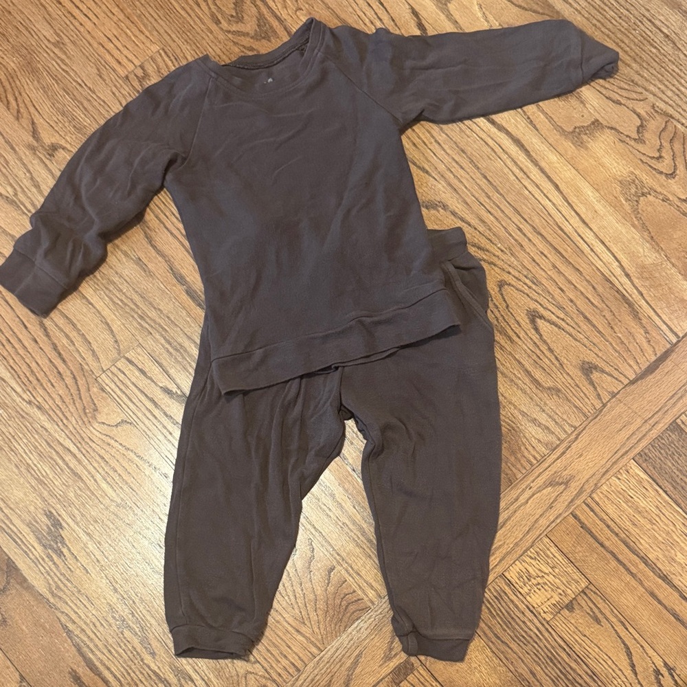 Kyte Baby Bamboo Jersey Jogger Set 3T